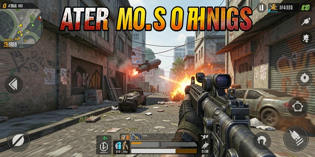 Tampilan gameplay AT866 yang mendebarkan dan penuh aksi.