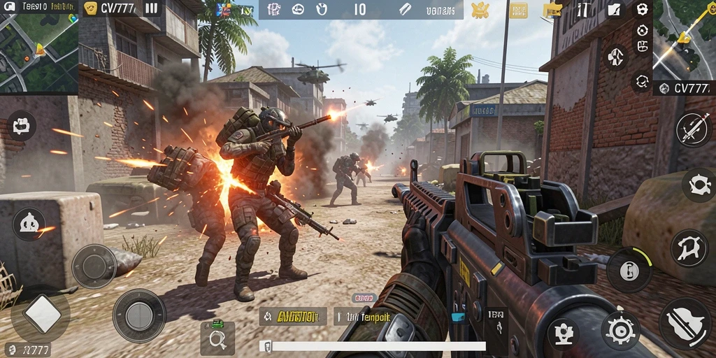 Gameplay seru di CV777 dengan aksi tempur membara.