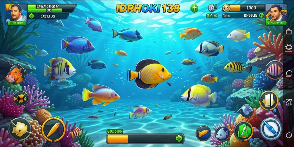 Gameplay seru menembak ikan di IDRHOKI138 dengan grafis menawan.