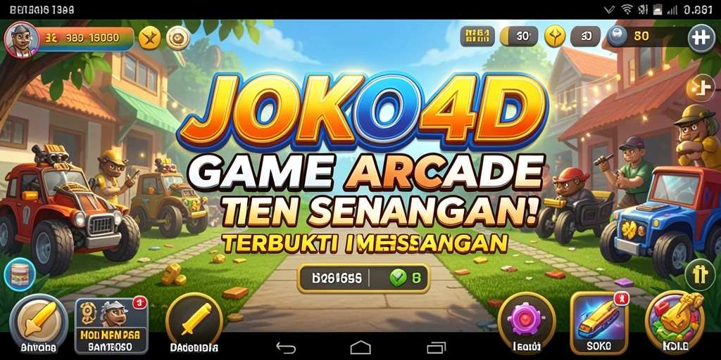 Tampilan gameplay menarik di JOKO4D dengan aksi yang cepat.