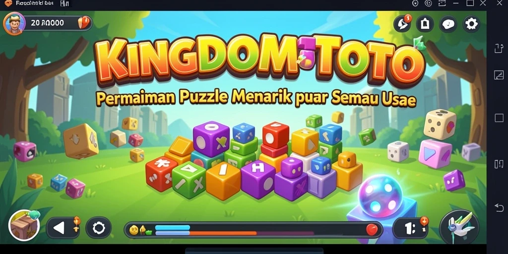Tampilan gameplay KINGDOMTOTO dengan berbagai teka-teki mengasyikkan.