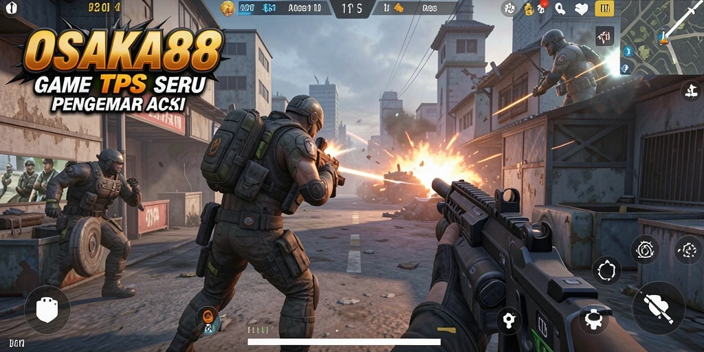 Screenshot gameplay <strong>OSAKA88</strong> dengan aksi pertempuran intens.