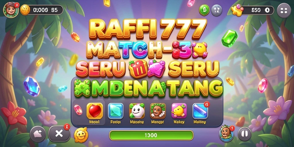 Tampilan seru dari gameplay <strong>RAFFI777</strong> yang penuh warna.