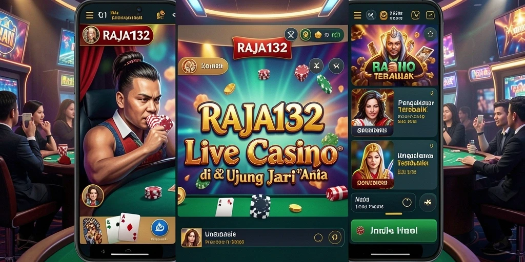 Tampilan langsung gameplay RAJA132 yang menegangkan dan interaktif.