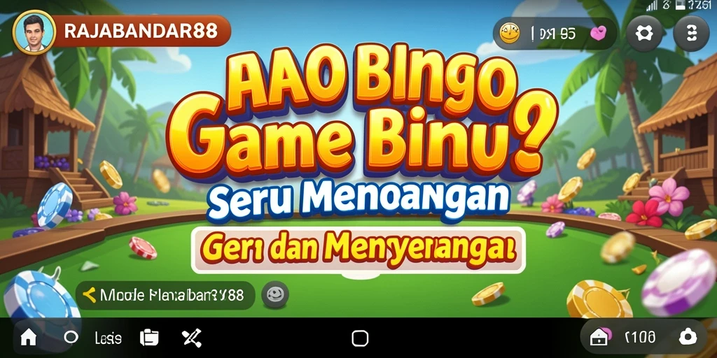 Tampilan menarik dan gameplay seru di RAJABANDAR88.