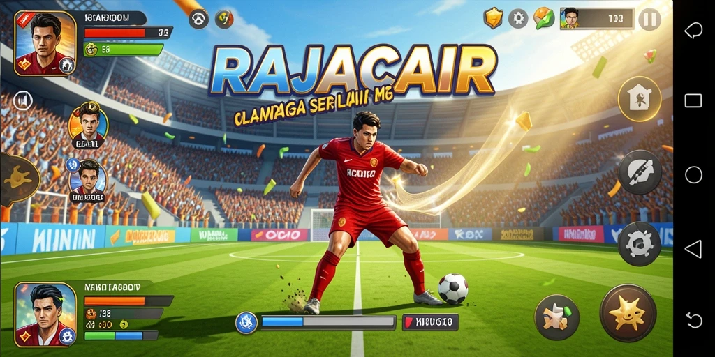 Tampilan gameplay RAJACAIR yang seru dan kompetitif.