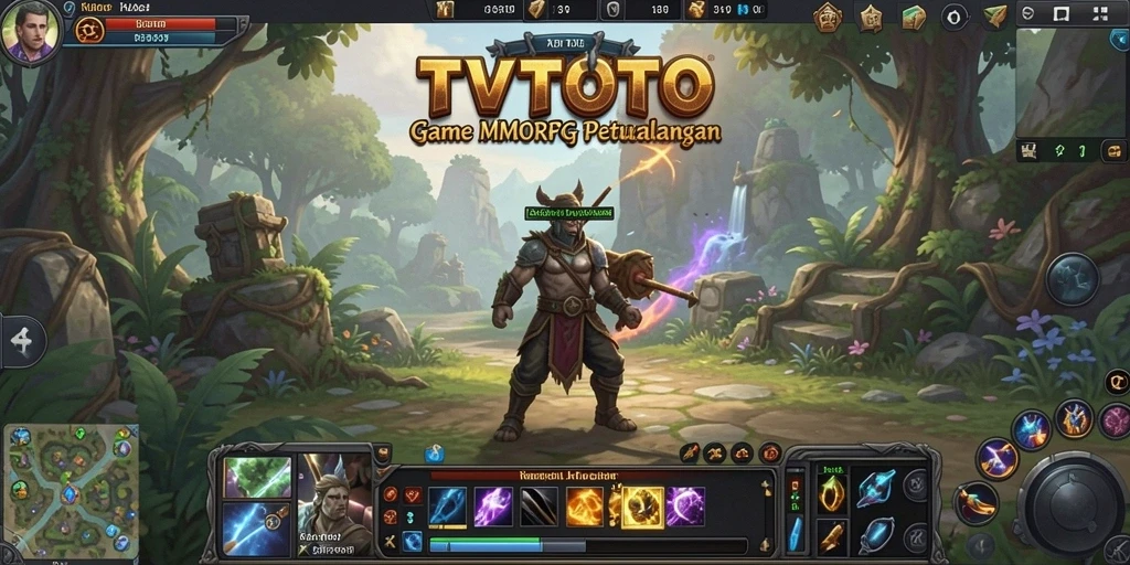 Tampilan gameplay <strong>TVTOTO</strong> yang memukau dan penuh aksi.